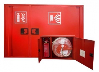 Hydrantový systém D25 s úložným boxem na hasicí přístroj