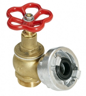 Mosazný ventil D25 pro hydrantové systémy